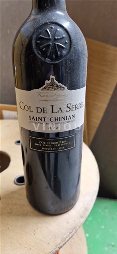 Languedoc Saint-Chinian Cave de Roquebrun Col de la Serre 2020