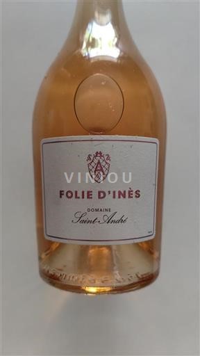 Langvedok Ni doloceno Domaine Saint-André Folie d'Inès 2022