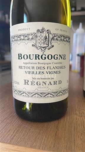 Borgogna Régnard Retour des Flandres Vieilles Vignes 2015