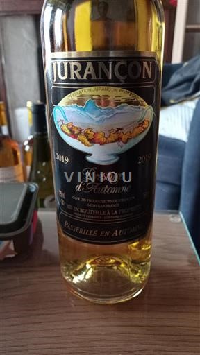 Sud-Ovest Jurançon Cave des Producteurs de Jurançon Prestige d'Automne 2019