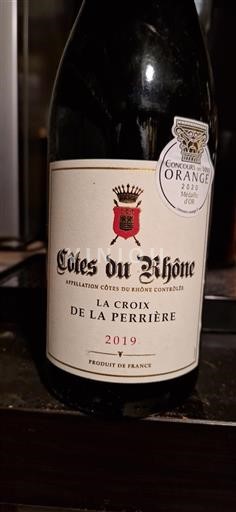 Vallée du Rhône Côtes-du-rhône La Croix de la Perrière 2019