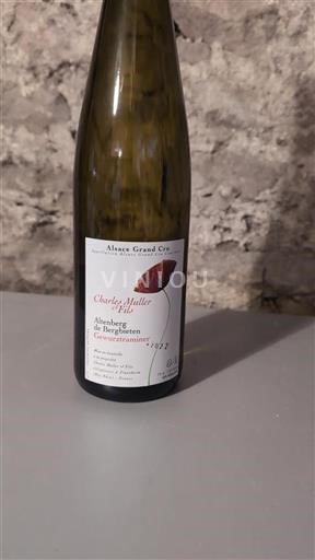 Alsasko Alsasko Grand Cru Grand Cru Charles Muller & Fils Altenberg de Bergbieten 2022