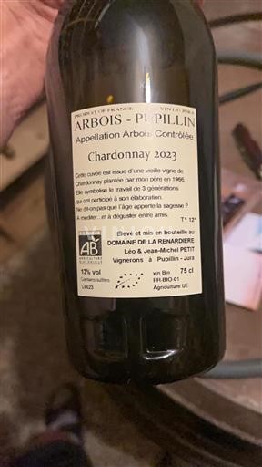Jura Ospecificerad Domaine La Renardière 2023