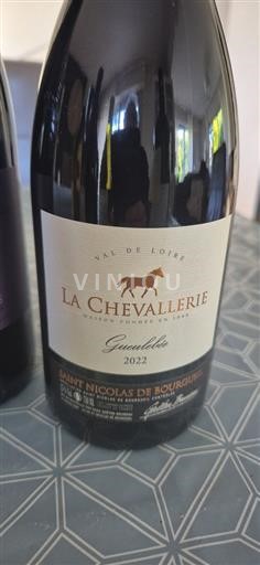 Loire Valley Saint-Nicolas-de-Bourgueil La Chevallerie Guenelée 2022