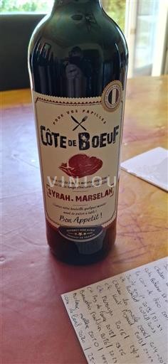 Rhônen laakso Côtes-du-rhône Côte de Boeuf 2020