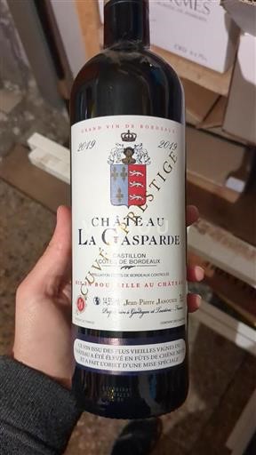 Bordeaux Castillon-côtes-de-bordeaux Château La Gasparde Prestige 2019