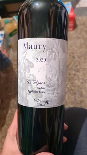 Roussillon Maury Les Vignes de l'Étoile Grenat 2020