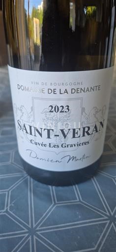 Burgundy Saint-Véran Domaine La Denante Les Gravieres 2023