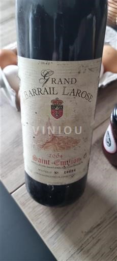 Bordeaux Saint-Émilion Grand Barrail Larose 2004