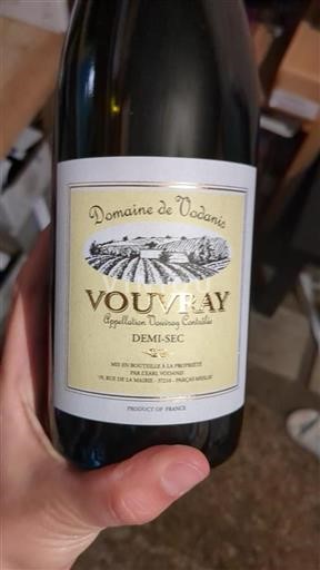Loiren laakso Vouvray Domaine Vodanis 2018