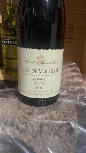 Burgund Clos-de-Vougeot Grand Cru Armelle Et Bernard Rion Vieille Vigne 2012