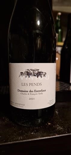 Thung lũng Rhône Crozes-hermitage Domaine Des Entrefaux Les Pends 2021