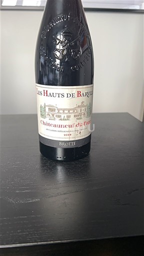 Rhône Valley Châteauneuf-du-Pape Brotte Les Hauts de Barville 2019