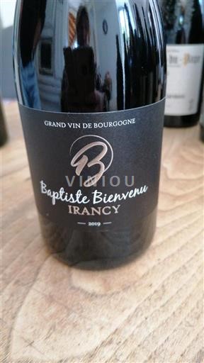 Borgogna Irancy Baptiste Bienvenu 2019