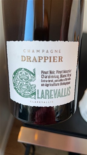 Šampanja Šampanjec Drappier Clarevallis Neleten.