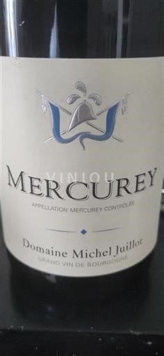 Vin Rouge sec Domaine Michel Juillot 2023 France Bourgogne Mercurey AOC