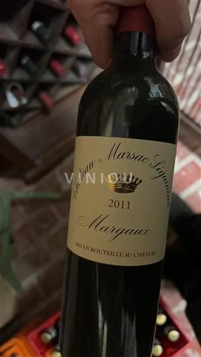 Bordeaux Margaux Château Marsac Séguineau 2011