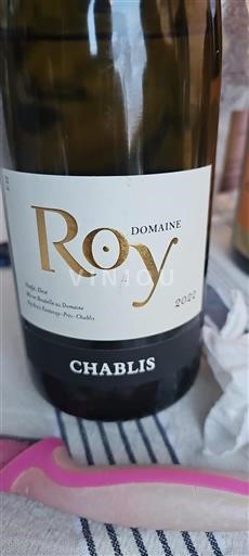 Borgoña Chablis Domaine Roy 2022