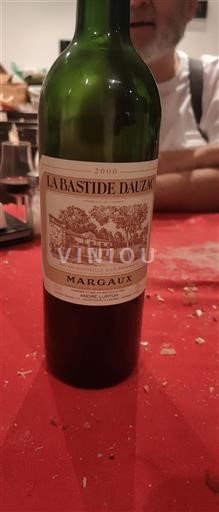 Bordéus Margaux La Bastide Dauzac 2000