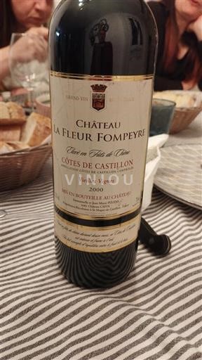 Bordeaux Ikke specificeret Château La Fleur Fompere Vieilles Vignes 2000
