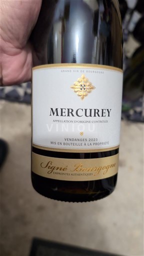 Borgogna Mercurey Signé Bourgogne 2023