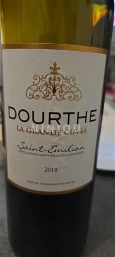 Burdeos Saint-Émilion Dourthe La Grande 2018