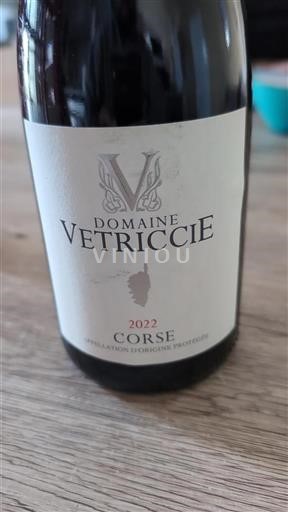 Korsika Domaine Vetriccie 2022