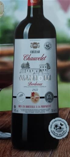 Bordeaux Château Chauvelet 2022