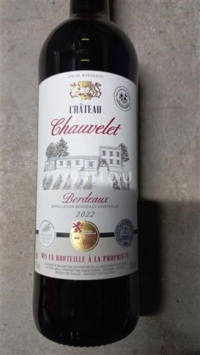 Bordeaux Château Chauvelet 2022