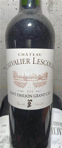 Bordeaux Saint-Émilion Grand Cru Grand Cru Château Chevalier Lescours 2018