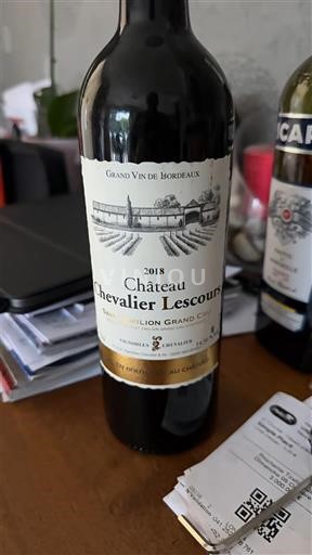 Bordeaux Saint-Émilion Grand Cru Grand Cru Château Chevalier Lescours 2018