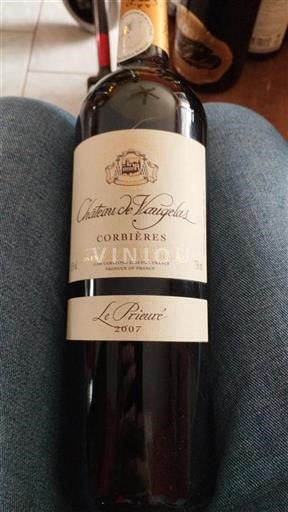 Languedoc Corbières Château Vaugelas Le Prieuré 2007