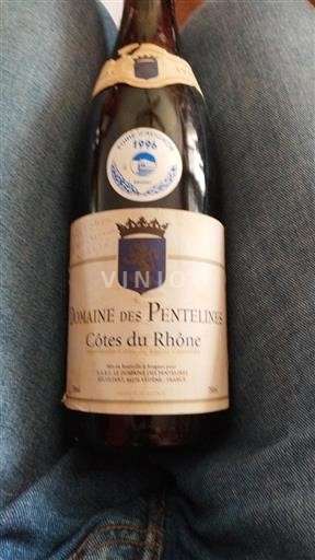 Valle del Rodano Côtes-du-Rhône Domaine Des Pentelines 1996