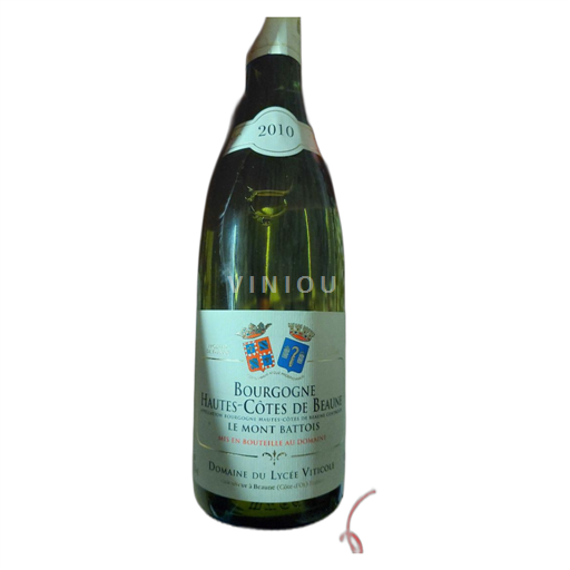 Burgundy Hautes-Côtes de Beaune Domaine Lycée Viticole Le Mont Battois 2010