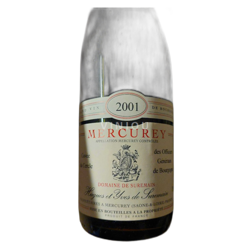 Borgogna Mercurey Domaine Suremain 2001