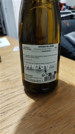 Loire Valley Coteaux du Layon Domaine Touchais 2023