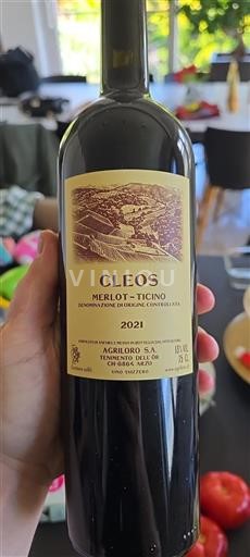 Ticino Merlot del Ticino Agriloro S.A Cleos 2021
