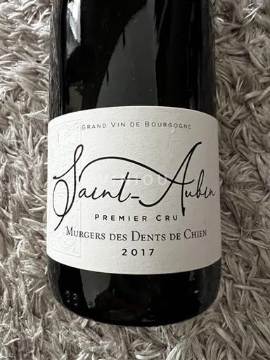 Bourgogne Saint-Aubin Premier Cru Murgers des Dents de Chien 2017