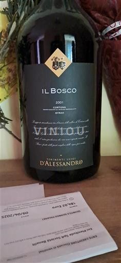 Toscane Cortona Tenimenti Luigi Alessandro Il Bosco 2001