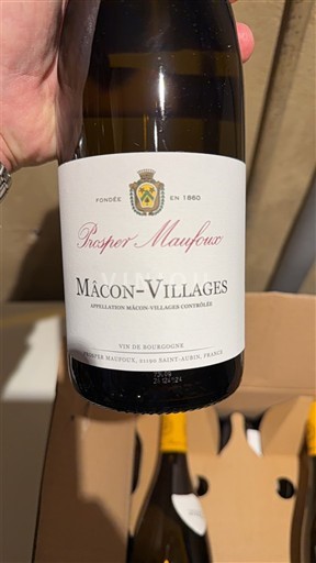 Bourgogne Mâcon et mâcon-villages Prosper Maufoux 2023