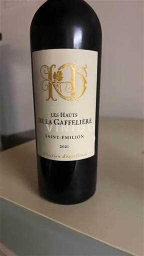 Bordeaux Saint-Émilion La Gaffelière Les Hauts 2021