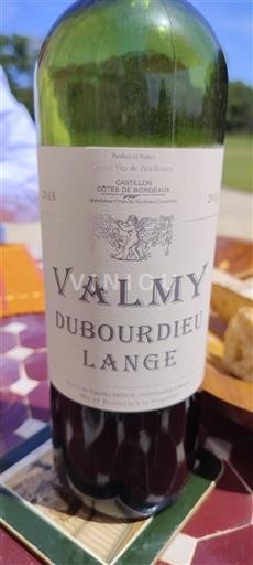 Bordeaux Côtes-de-Bordeaux Valmy Dubourdieu Lange 2015