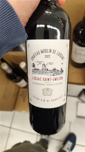 Bordoja Lussac-Saint-Émilion Château Moulin de Lussac 2022