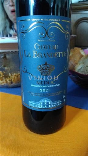 Bordeaux Médoc Château La Brandette 2021
