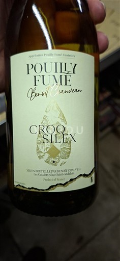 Loiredalen Pouilly-fumé Benoît Chauveau Croq Silex 2024