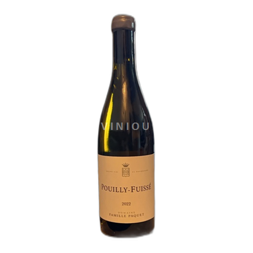 Vin Blanc sec Famille Paquet 2022 France Bourgogne Pouilly-fuissé AOC