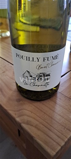Vallée de la Loire Pouilly-fumé Benoît Chauveau La Charmette 2024