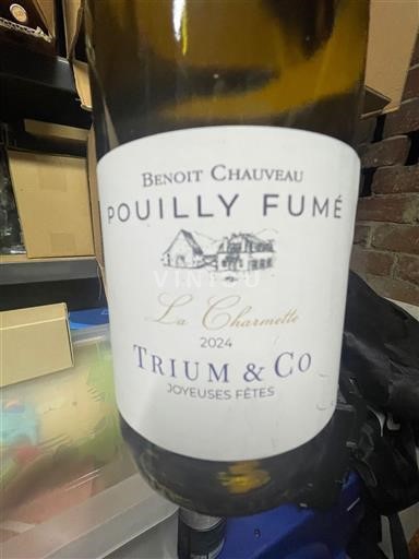 Údolí Loiry Pouilly-fumé Benoît Chauveau La Charmette 2024