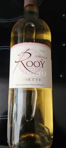 Südwestfrankreich Rosette Château Rooy 2021