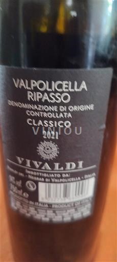 Véneto Valpolicella Vivaldi Ripasso 2021